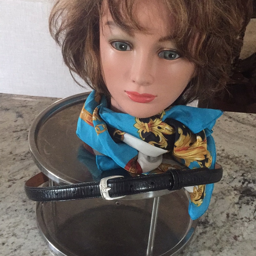 Ralph Lauren black leather belt